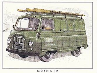 General Ppost Office, Post Officed Telephones, Morris J2 van.